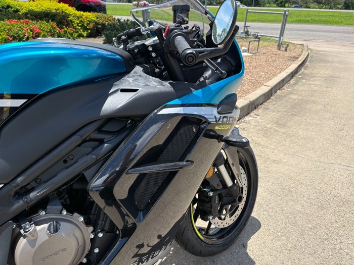 2025 CFMOTO 500SR Voom ZEPHYR BLUE