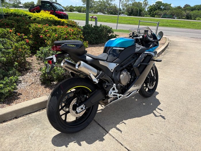 2025 CFMOTO 500SR Voom ZEPHYR BLUE