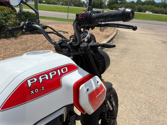 2025 CFMOTO 2025 Cf Moto 125CC XO PAPIO TRAIL White