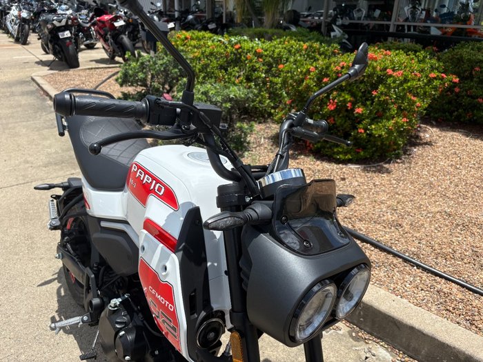 2025 CFMOTO 2025 Cf Moto 125CC XO PAPIO TRAIL White