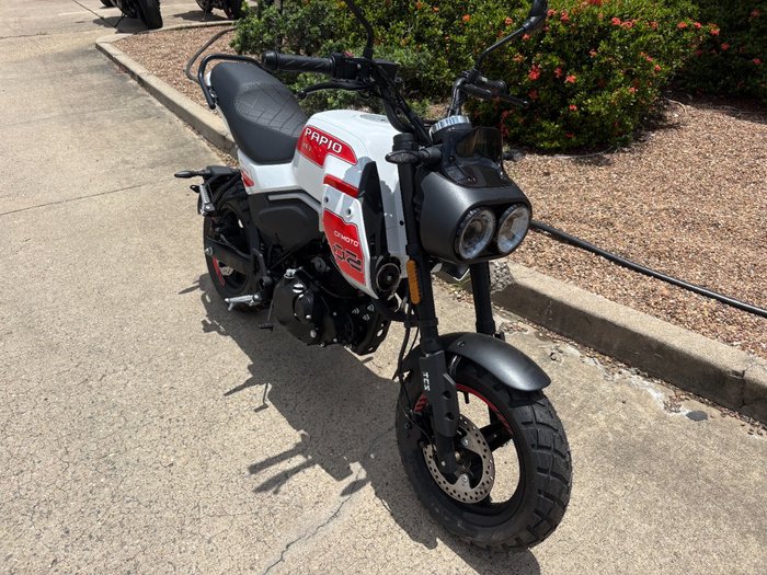 2025 CFMOTO 2025 Cf Moto 125CC XO PAPIO TRAIL White