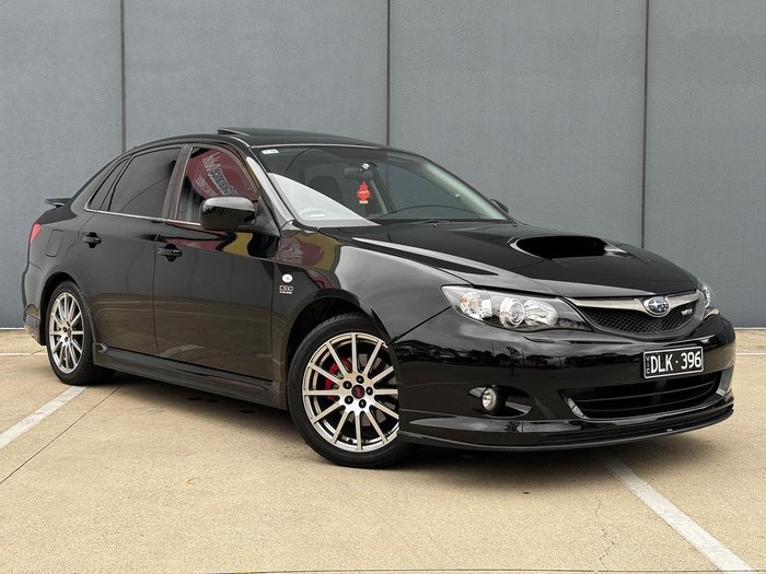 2010 Subaru Impreza WRX Club Spec 10 G3 MY10 AWD Obsidian Black Pearl