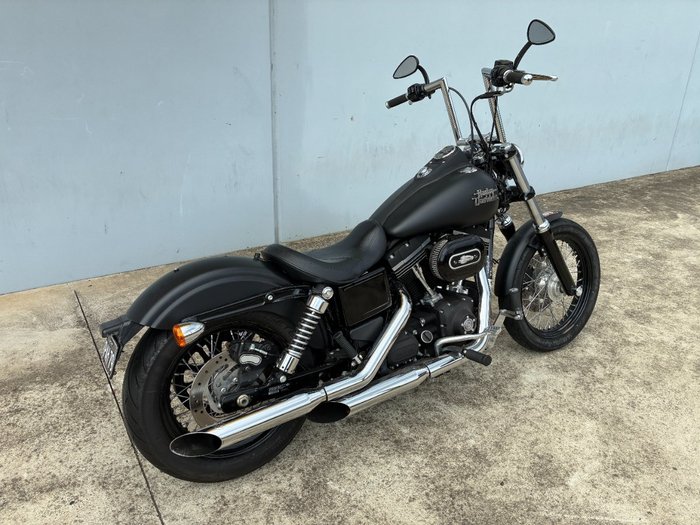 2013 HARLEY-DAVIDSON FXDB STREET BOB Black