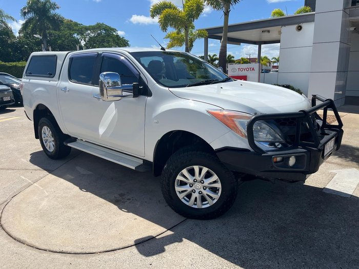 2012 Mazda BT-50 XTR UP 4X4 Dual Range Cool White