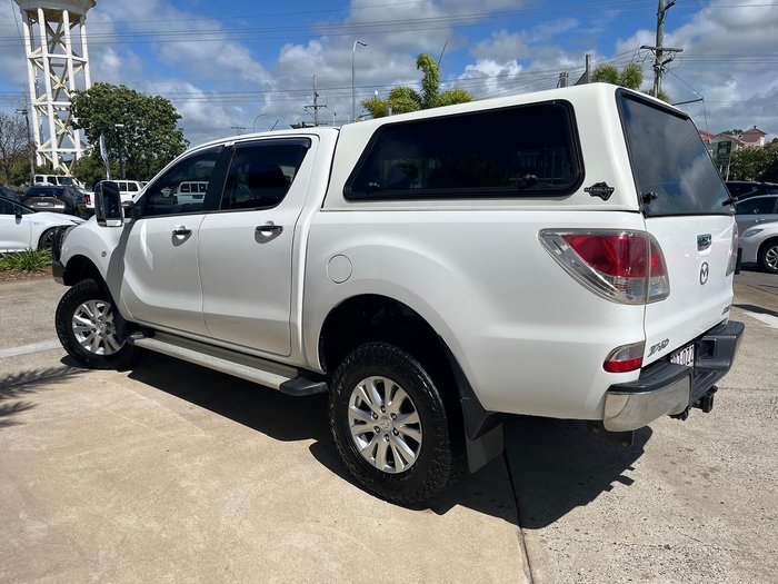 2012 Mazda BT-50 XTR Hi-Rider UP 4x2 Cool White