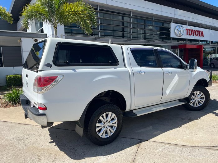 2012 Mazda BT-50 XTR Hi-Rider UP 4x2 Cool White