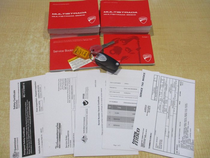 2016 DUCATI MULTISTRADA S White