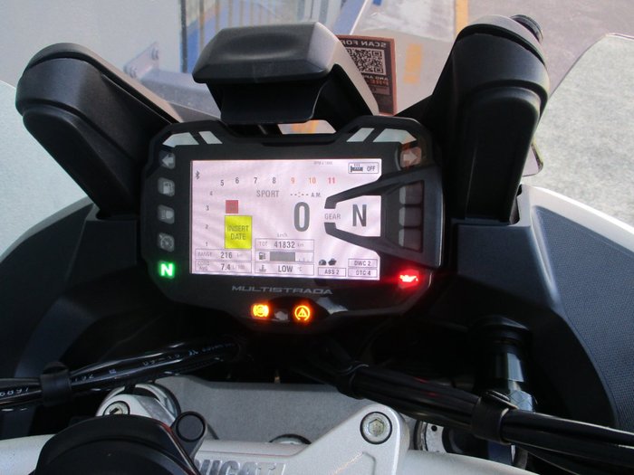 2016 DUCATI MULTISTRADA S White