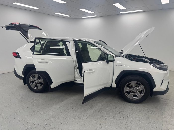 2022 Toyota RAV4 GX AXAH54R 4X4 On Demand Glacier White