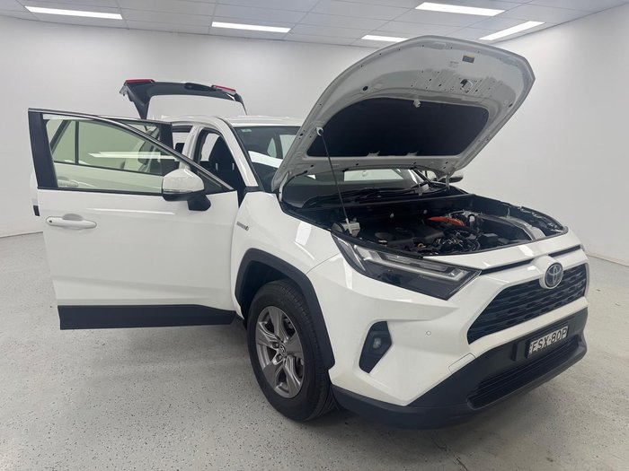 2022 Toyota RAV4 GX AXAH54R 4X4 On Demand Glacier White