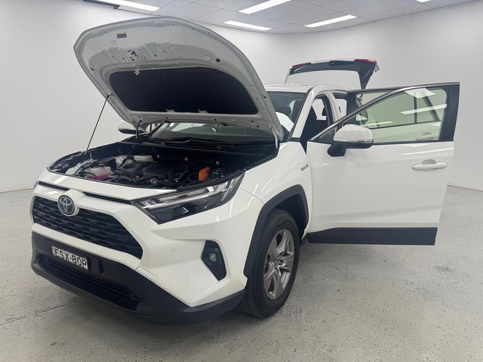 2022 Toyota RAV4 GX AXAH54R 4X4 On Demand Glacier White
