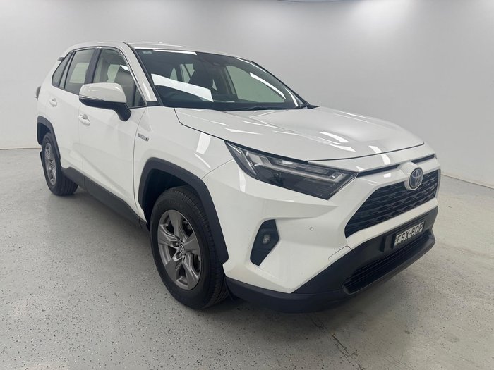 2022 Toyota RAV4 GX AXAH54R 4X4 On Demand Glacier White
