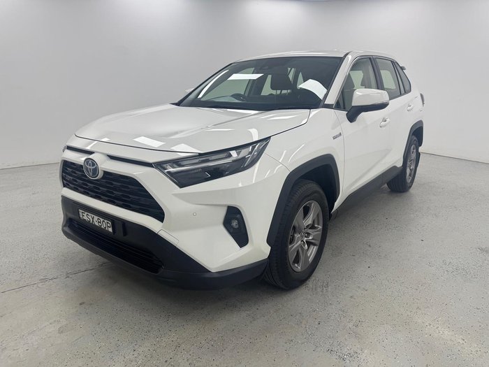 2022 Toyota RAV4 GX AXAH54R 4X4 On Demand Glacier White