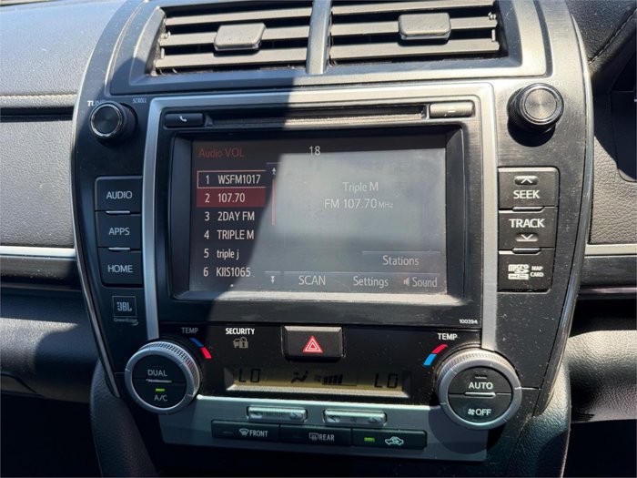 2016 TOYOTA CAMRY ATARA SL