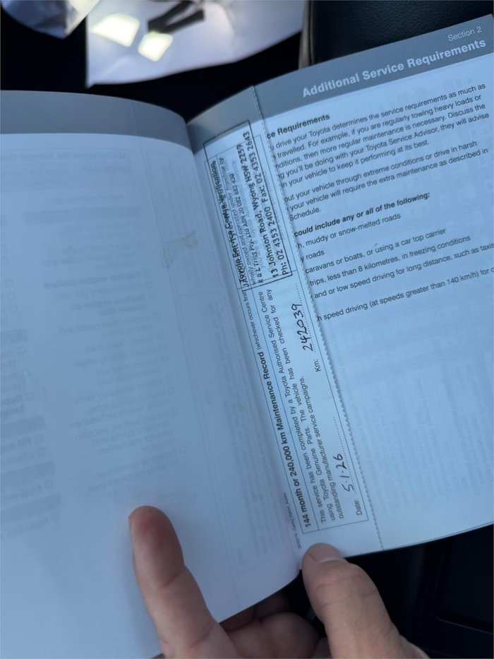 2016 TOYOTA CAMRY ATARA SL