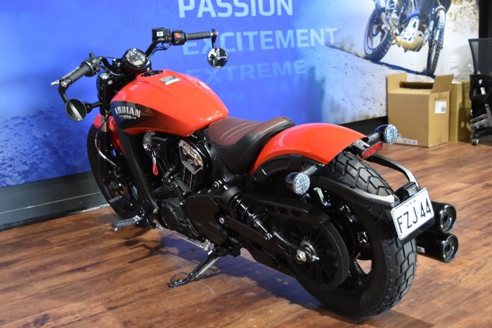 2022 Indian SCOUT BOBBER INDY RED INDY RED