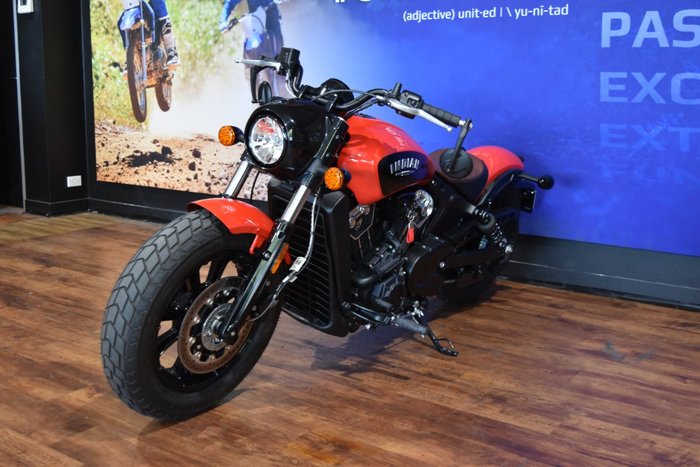 2022 Indian SCOUT BOBBER INDY RED INDY RED