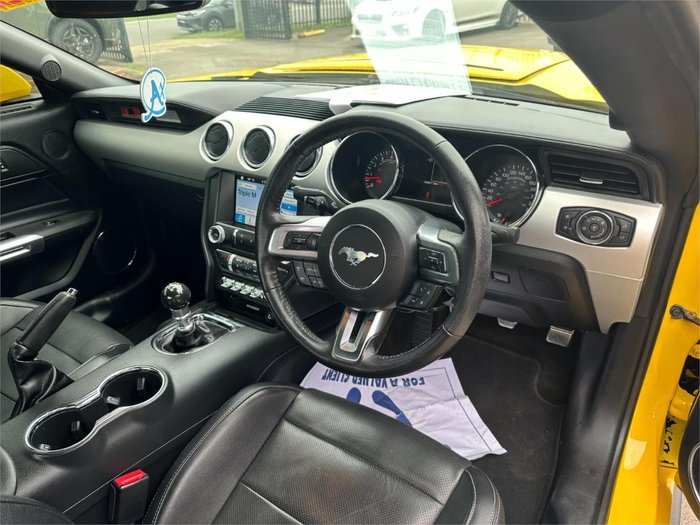 2016 Ford Mustang GT FM MY17 Triple Yellow