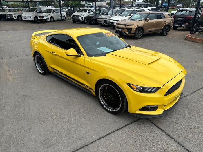 2016 Ford Mustang GT FM MY17 Triple Yellow