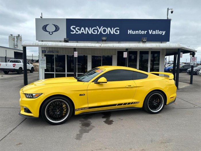 2016 Ford Mustang GT FM MY17 Triple Yellow
