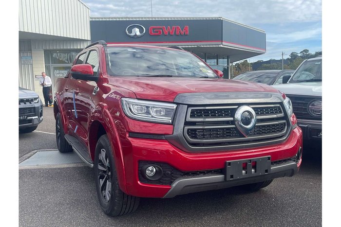 2025 GWM Cannon Ultra NPW 4X4 Dual Range Lunar Red (1A01)
