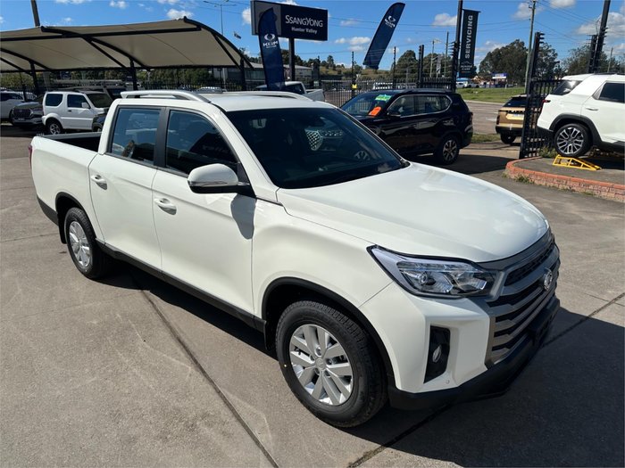 2025 SSANGYONG MUSSO ELX Q261 MY24 White