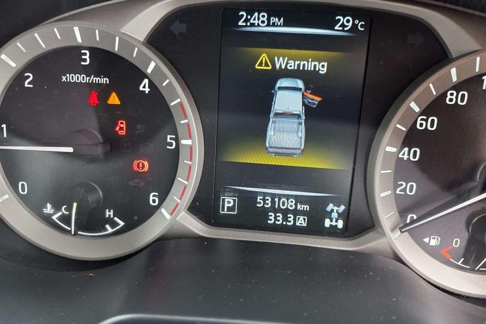 2018 Nissan Navara ST D23 Series 3 4X4 Dual Range Cosmic Black