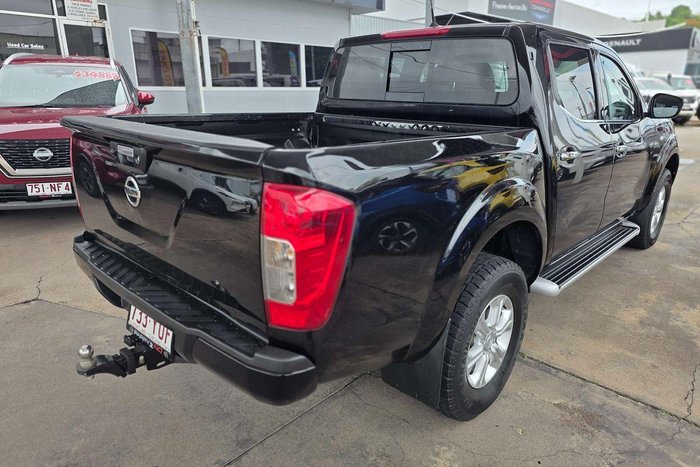 2018 Nissan Navara ST D23 Series 3 4X4 Dual Range Cosmic Black