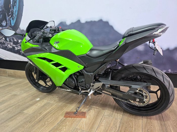 2014 Kawasaki NINJA 300 GREEN