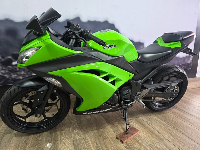 2014 Kawasaki NINJA 300 GREEN