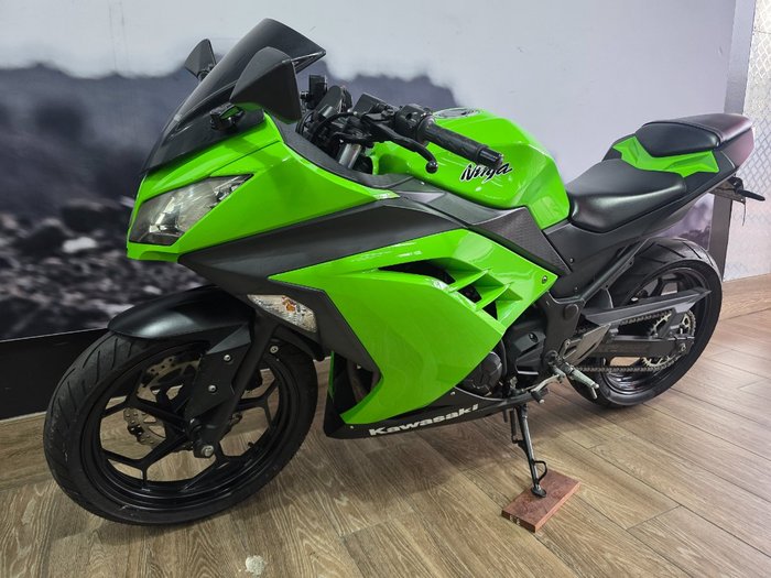 2014 Kawasaki NINJA 300 GREEN