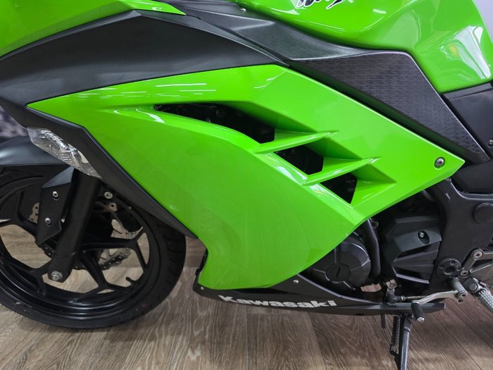 2014 Kawasaki NINJA 300 GREEN