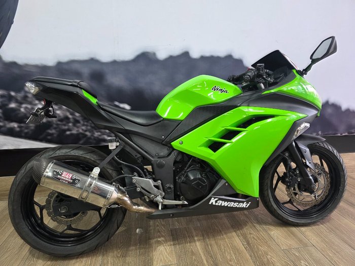 2014 Kawasaki NINJA 300 GREEN