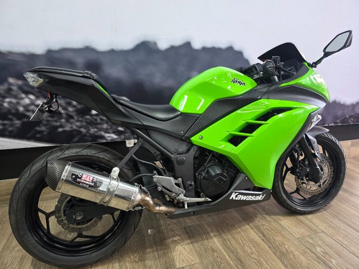 2014 Kawasaki NINJA 300 GREEN