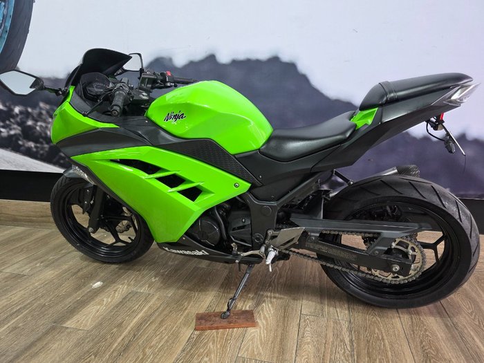 2014 Kawasaki NINJA 300 GREEN