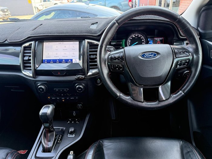 2019 Ford Ranger FX4 PX MkIII MY20.25 4X4 Dual Range Arctic White