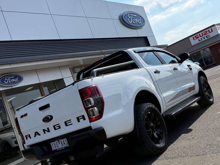 2019 Ford Ranger FX4 PX MkIII MY20.25 4X4 Dual Range Arctic White