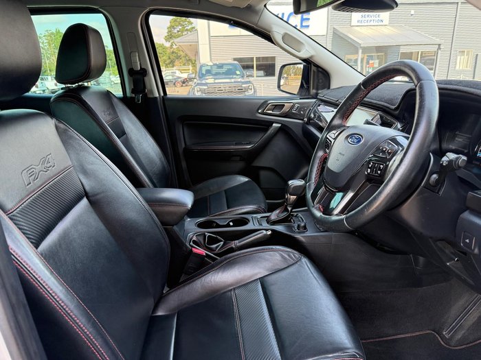 2019 Ford Ranger FX4 PX MkIII MY20.25 4X4 Dual Range Arctic White