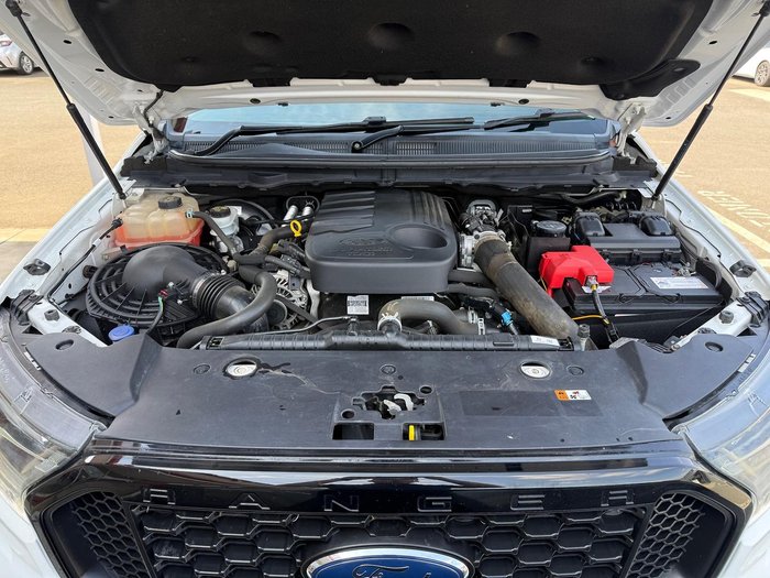 2019 Ford Ranger FX4 PX MkIII MY20.25 4X4 Dual Range Arctic White