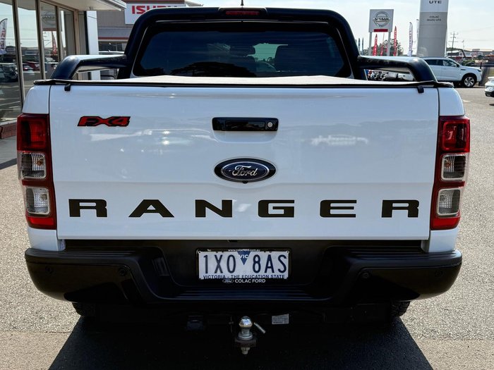 2019 Ford Ranger FX4 PX MkIII MY20.25 4X4 Dual Range Arctic White