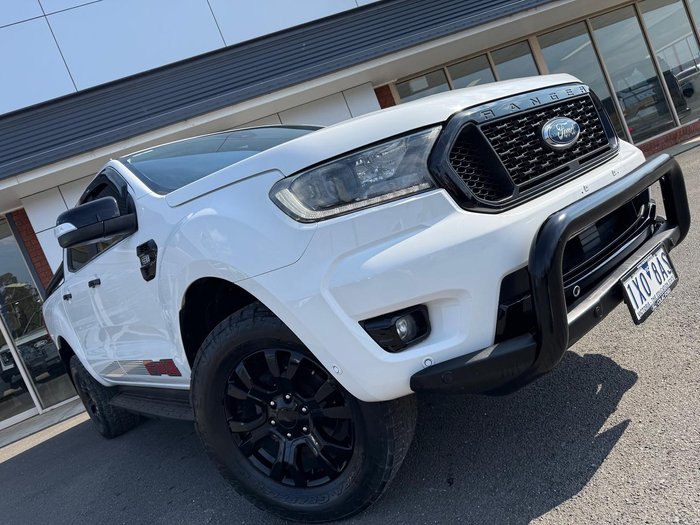 2019 Ford Ranger FX4 PX MkIII MY20.25 4X4 Dual Range Arctic White