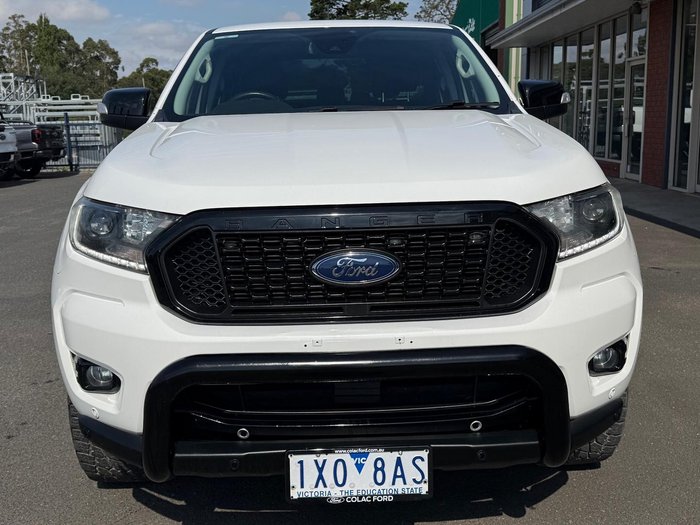 2019 Ford Ranger FX4 PX MkIII MY20.25 4X4 Dual Range Arctic White