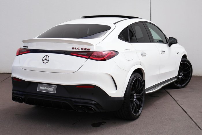 2025 Mercedes-Benz GLC-Class GLC63 AMG S E PERFORMANCE C254 Four Wheel Drive Polar White