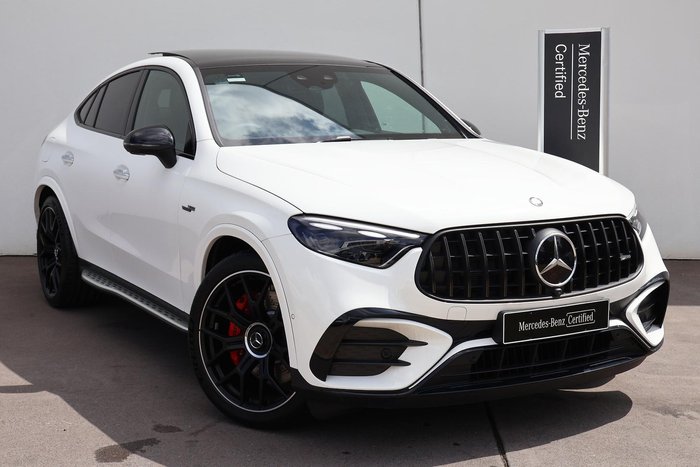 2025 Mercedes-Benz GLC-Class GLC63 AMG S E PERFORMANCE C254 Four Wheel Drive Polar White