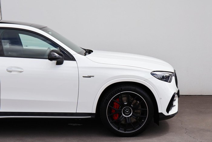 2025 Mercedes-Benz GLC-Class GLC63 AMG S E PERFORMANCE C254 Four Wheel Drive Polar White