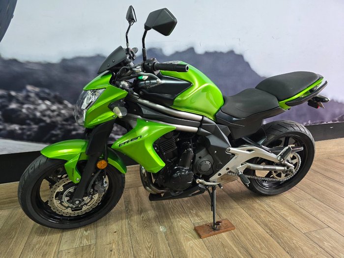 2012 Kawasaki ER-6nL GREEN