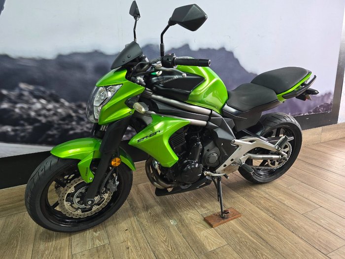 2012 Kawasaki ER-6nL GREEN