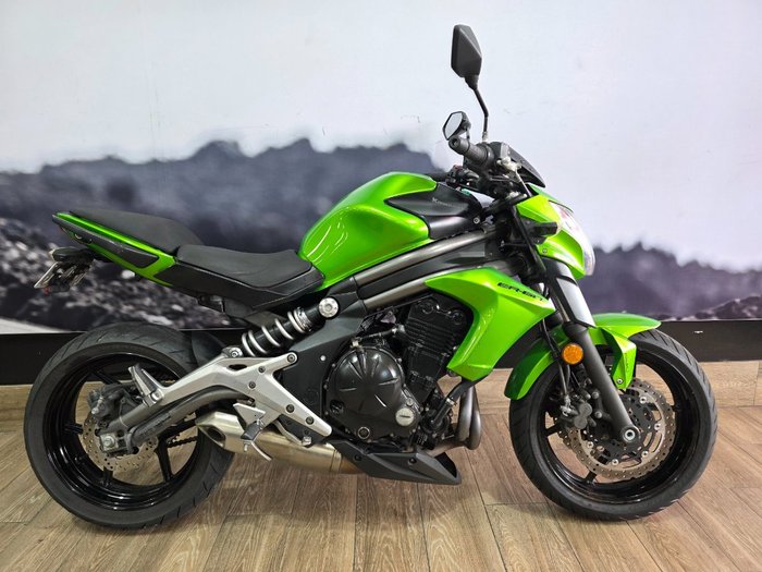 2012 Kawasaki ER-6nL GREEN