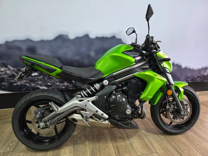 2012 Kawasaki ER-6nL GREEN