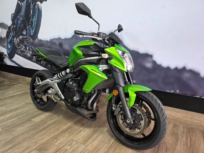 2012 Kawasaki ER-6nL GREEN